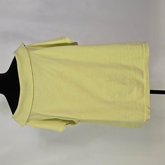 Lime Off the Shoulder Sweater - Picture 4 of 7